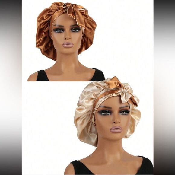 1pc reversible Beautiful Hair Bonnet - Picture 1 of 6